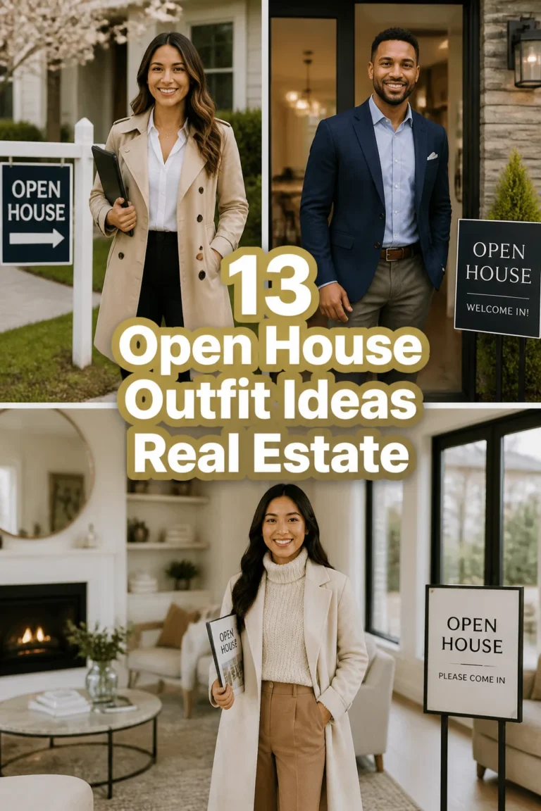 🏡 13 Open House Outfit Ideas Real Estate