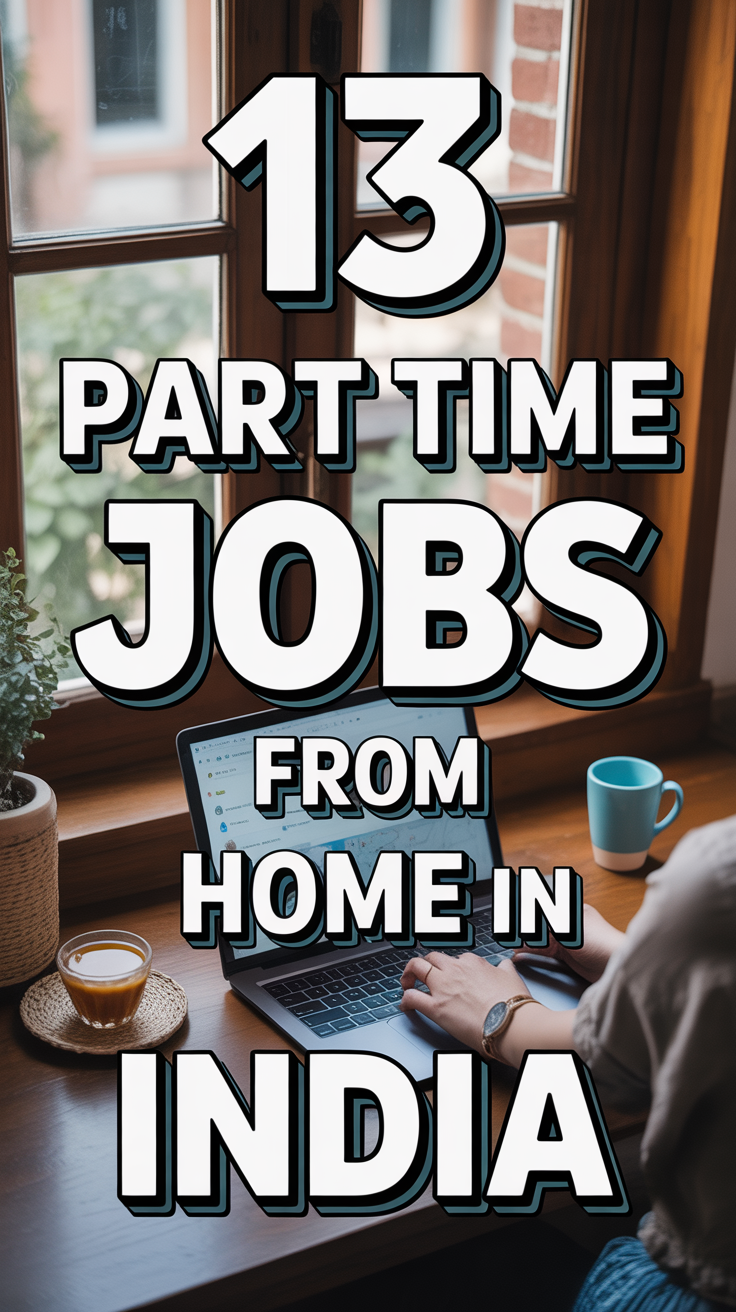 💻 13 Part Time Jobs From Home In India
