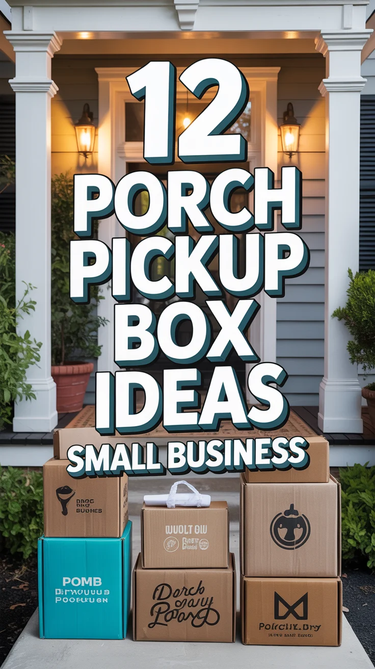 📦 12 Porch Pickup Box Ideas Small Business