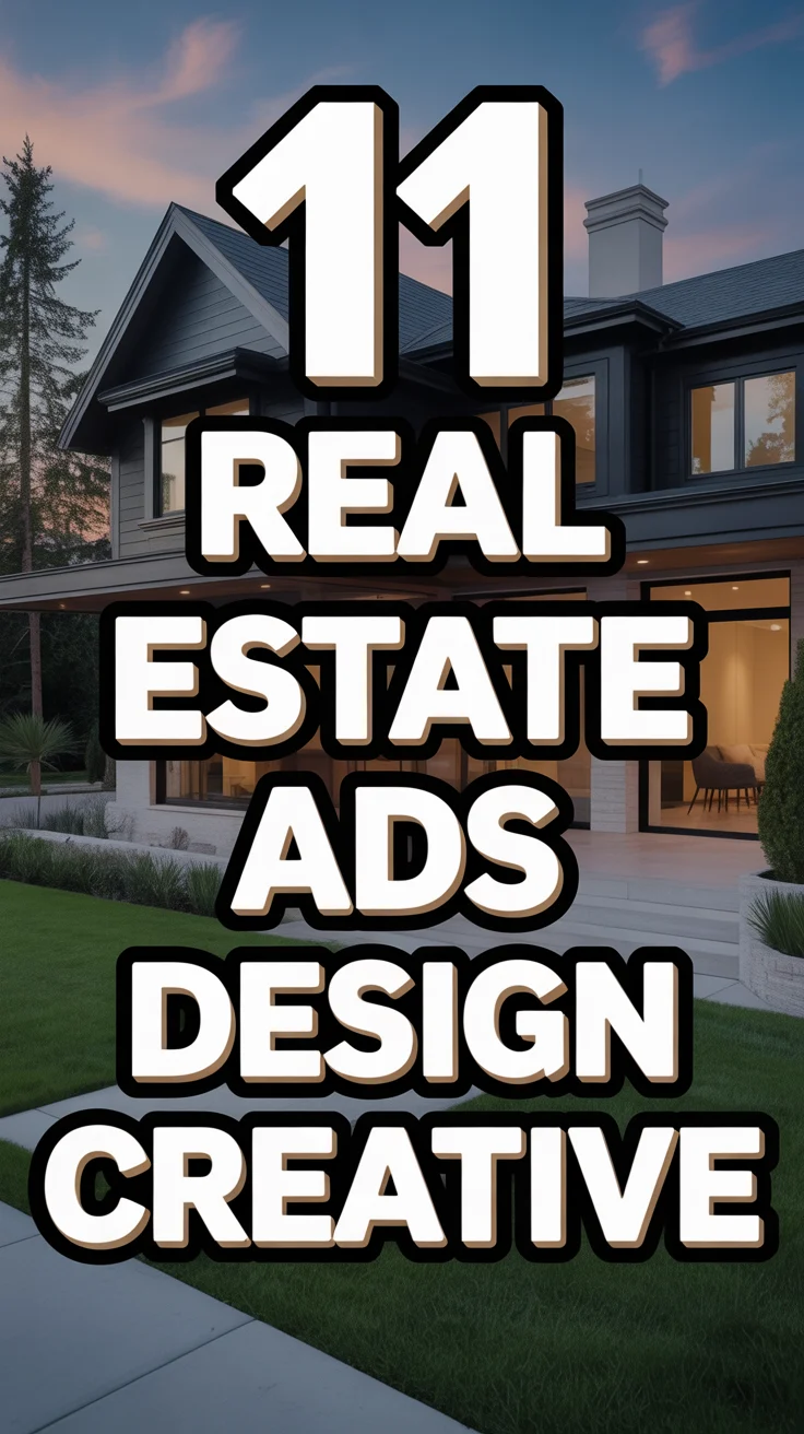 🏡 11 Real Estate Ads Design Creative