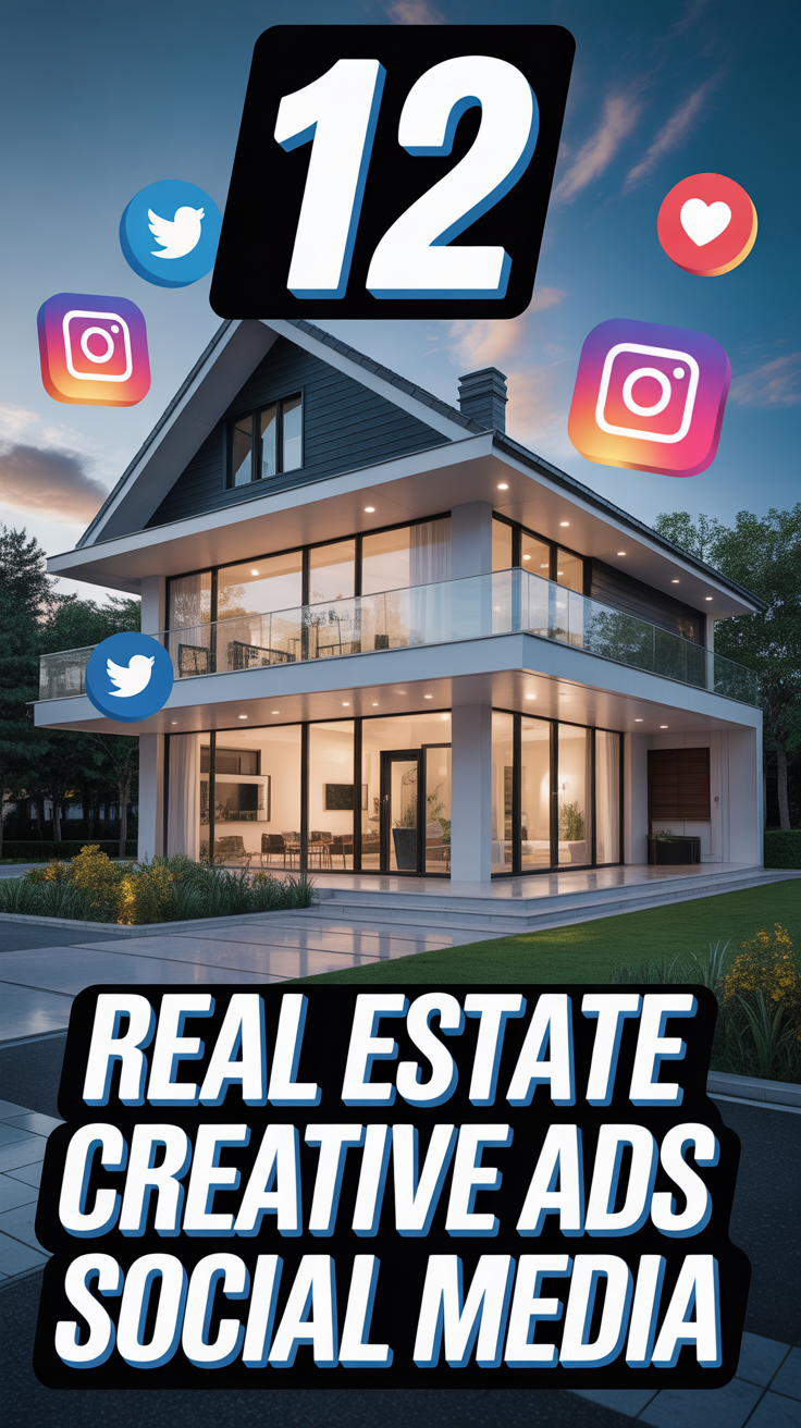 🏡 12 Real Estate Creative Ads Social Media