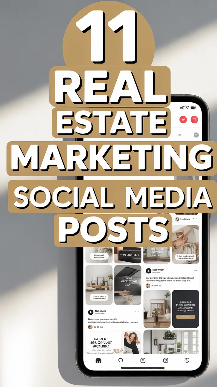 🏡 11 Real Estate Marketing Social Media Posts