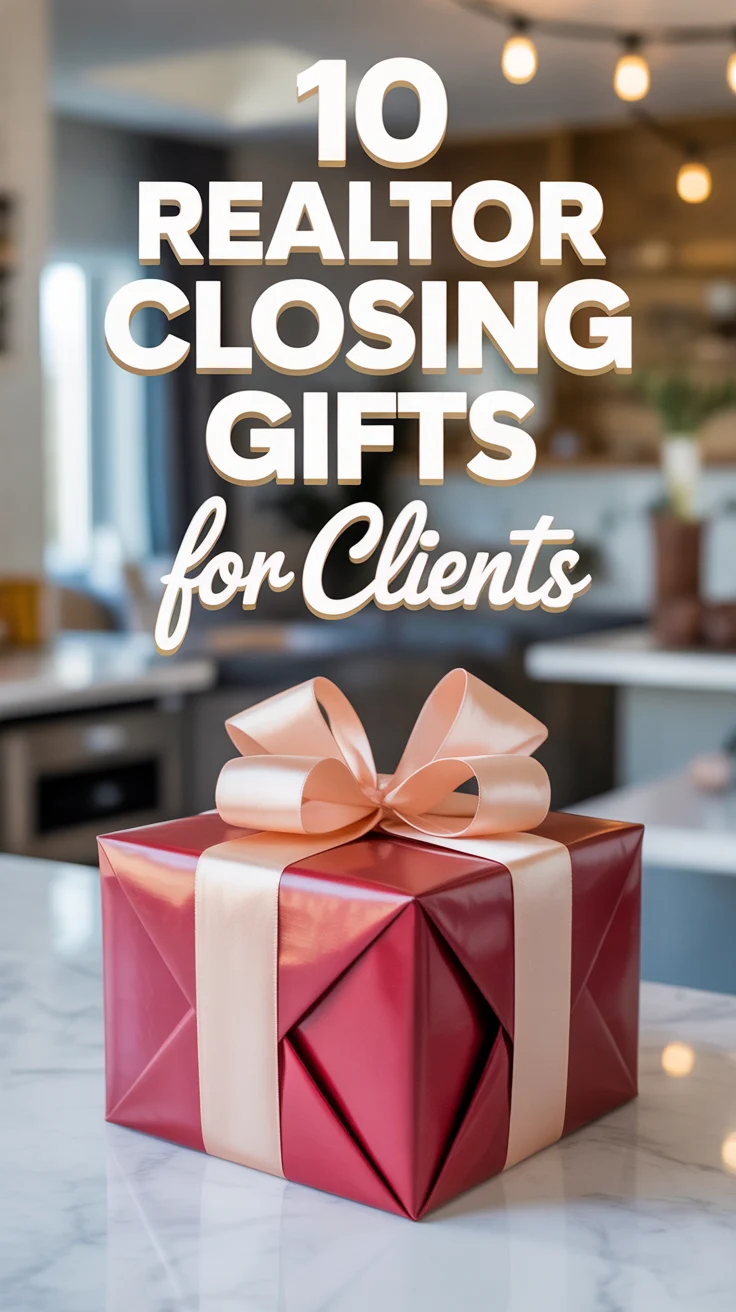 🏠 10 Realtor Closing Gifts For Clients