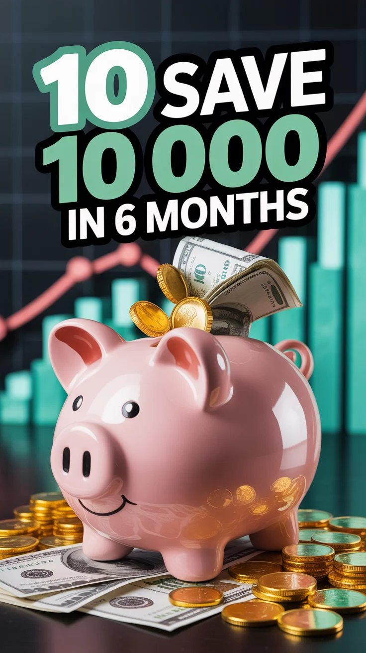 💰 10 Save 10 000 In 6 Months