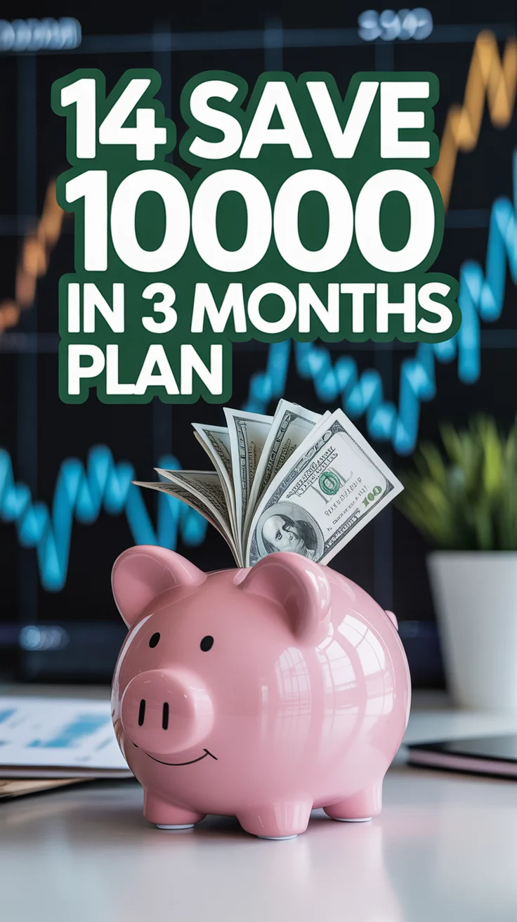 💰 14 Save 10000 In 3 Months Plan
