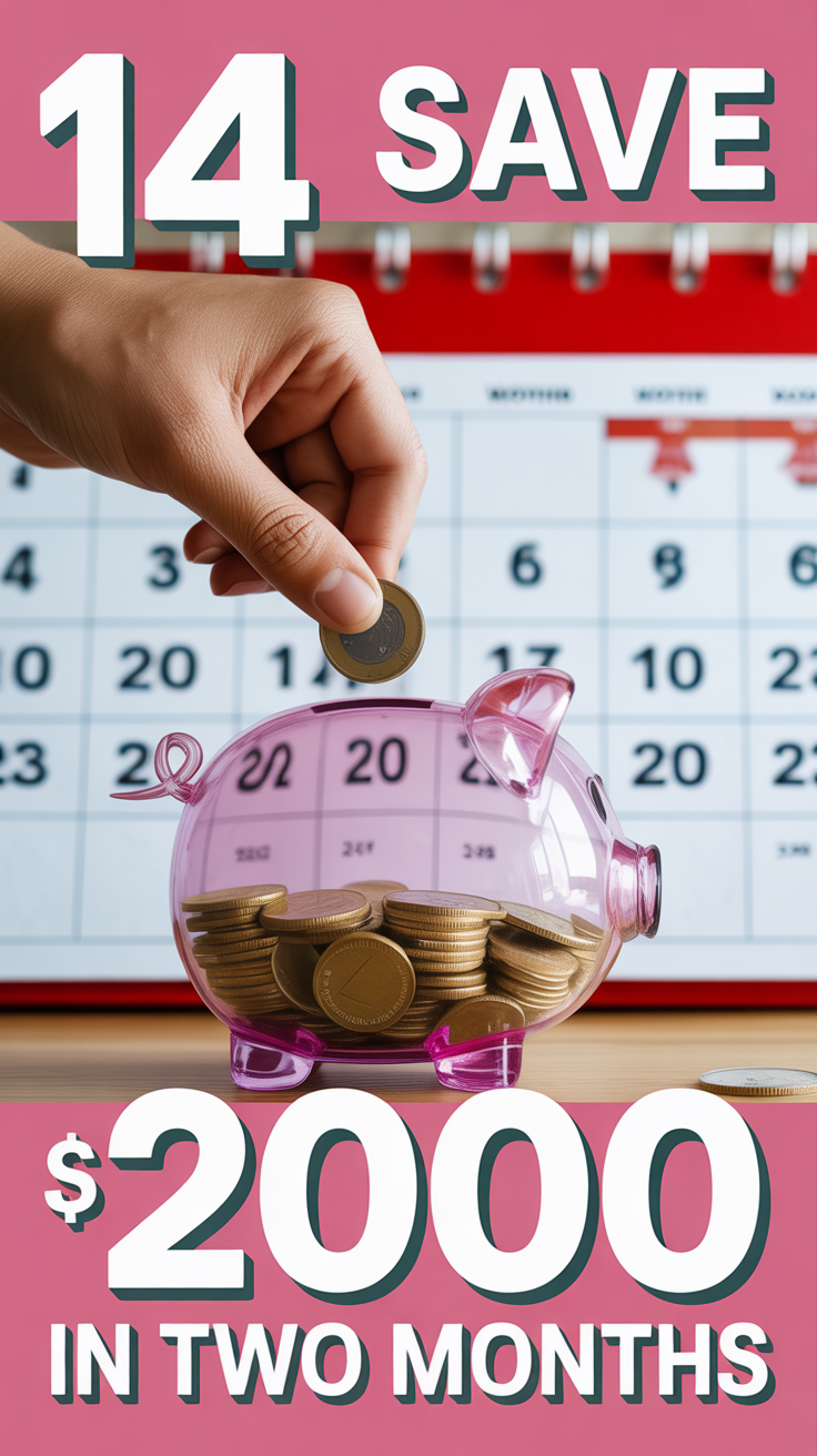 💰 14 Save 2000 In Two Months