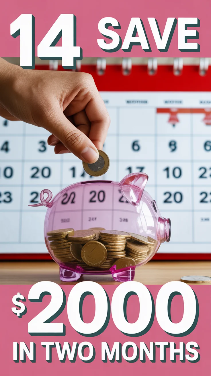 💰 14 Save 2000 In Two Months