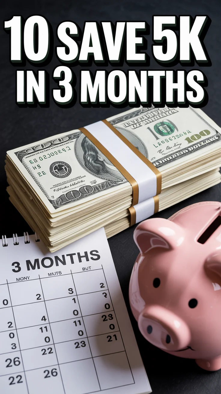 💰 10 Save 5K In 3 Months