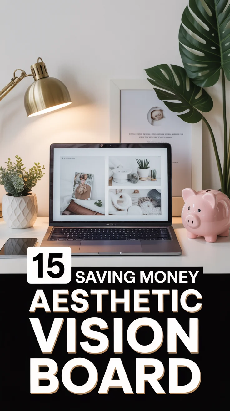💰 15 Saving Money Aesthetic Vision Board