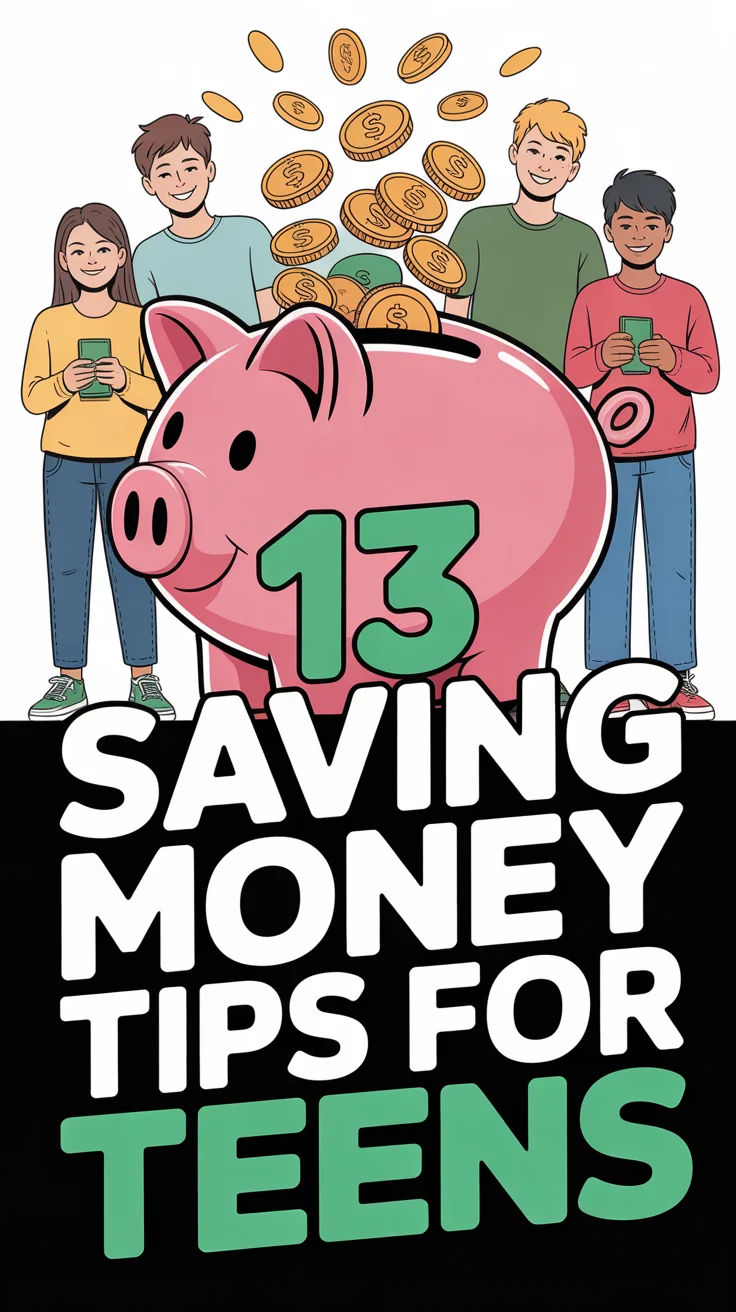 💰 13 Saving Money Tips For Teens