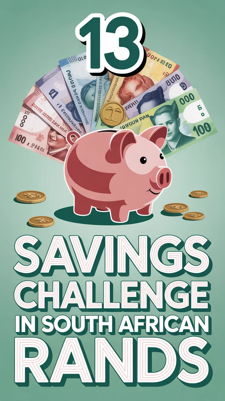 💰 13 Savings Challenge In South African Rands