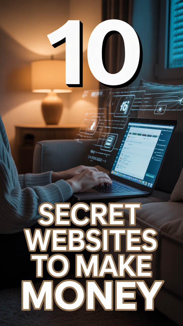 💰 10 Secret Websites To Make Money