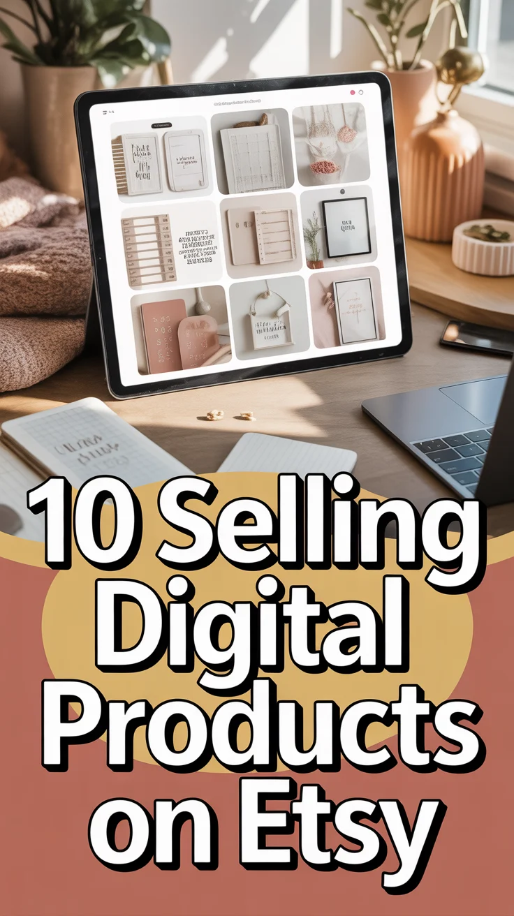 ✨ 10 Selling Digital Products On Etsy