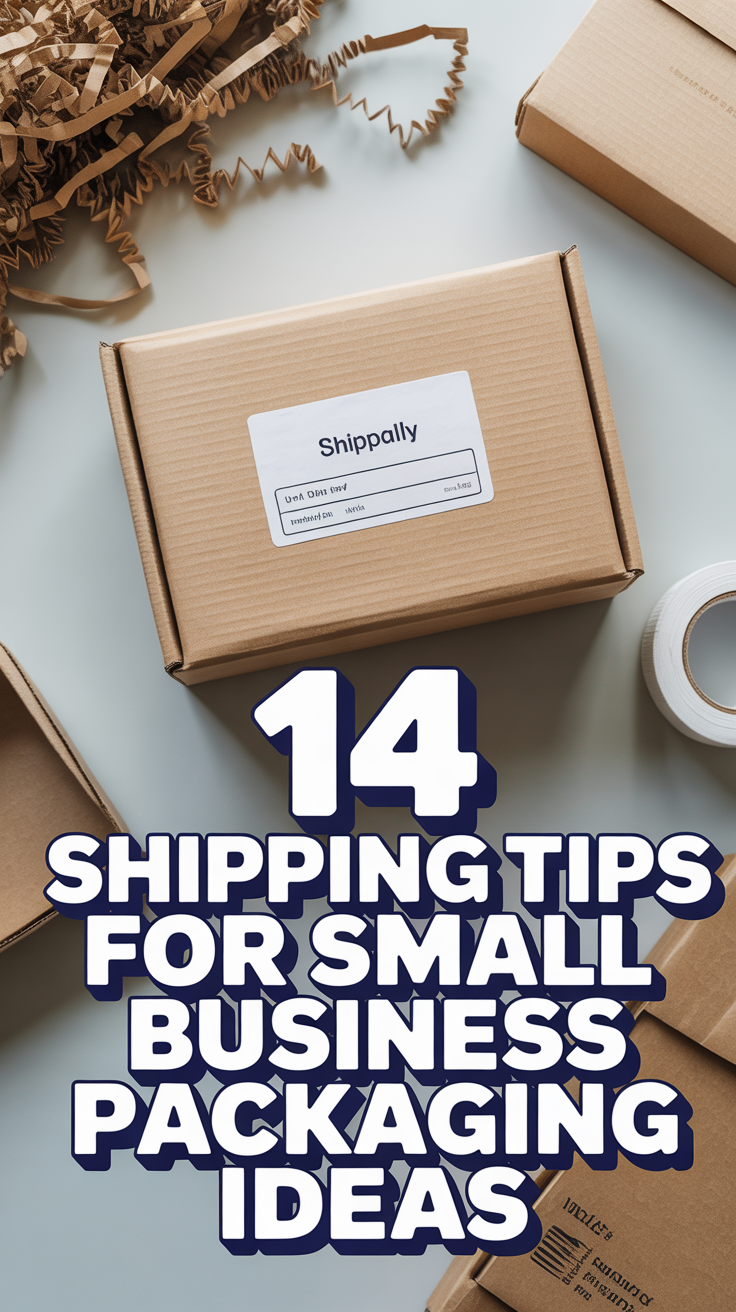 📦 14 Shipping Tips For Small Business Packaging Ideas