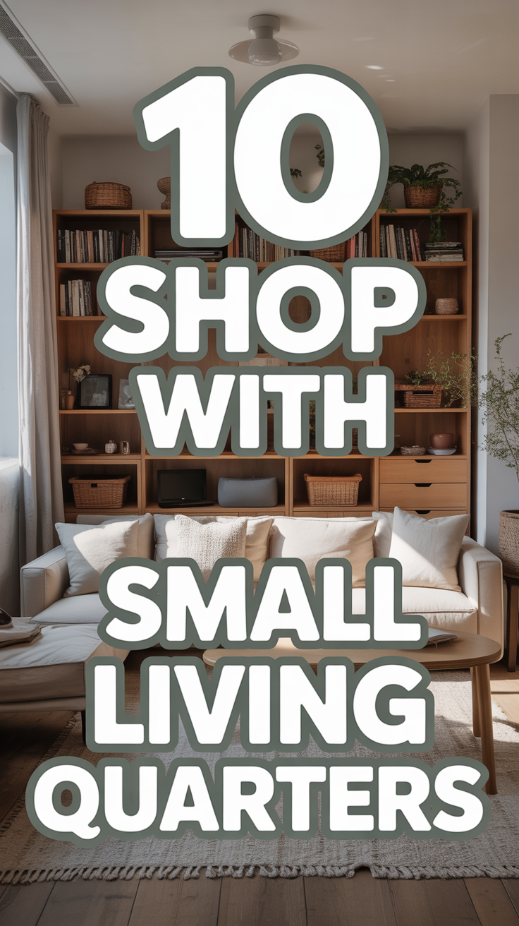 🛍️ 10 Shop With Small Living Quarters
