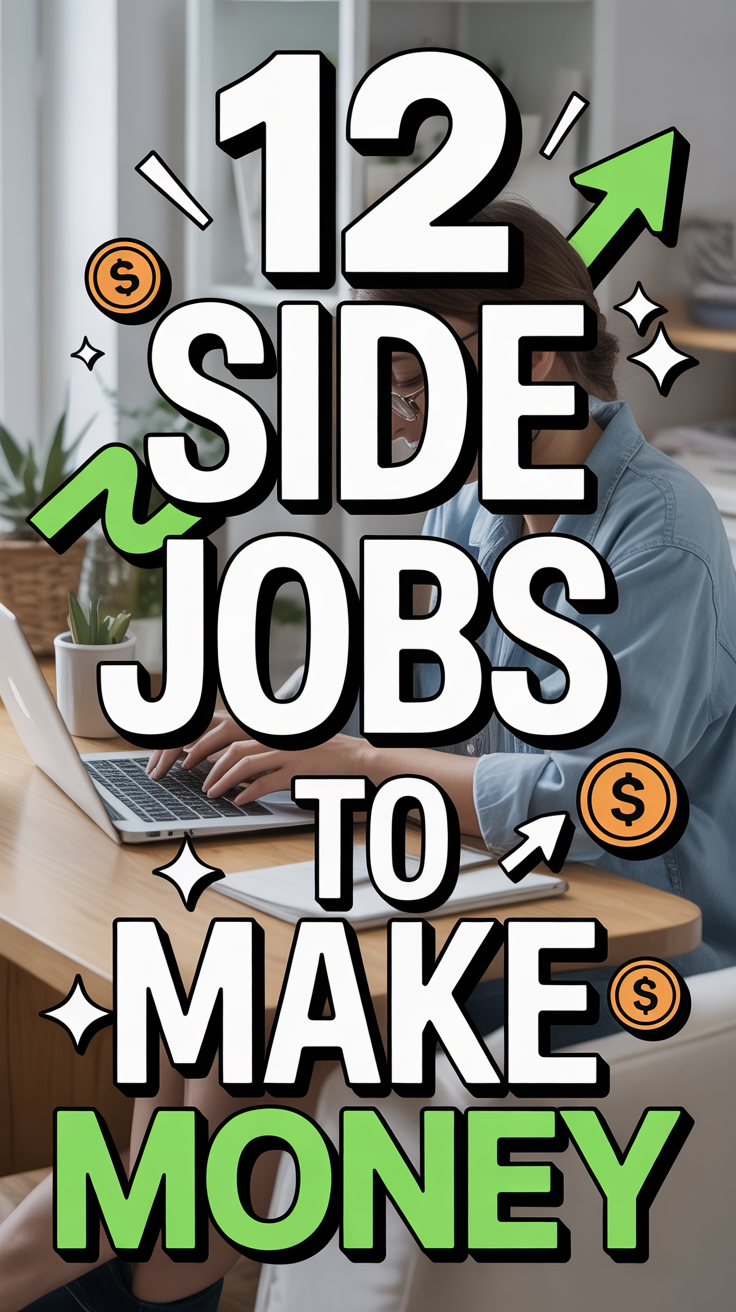 💸 12 Side Jobs To Make Money