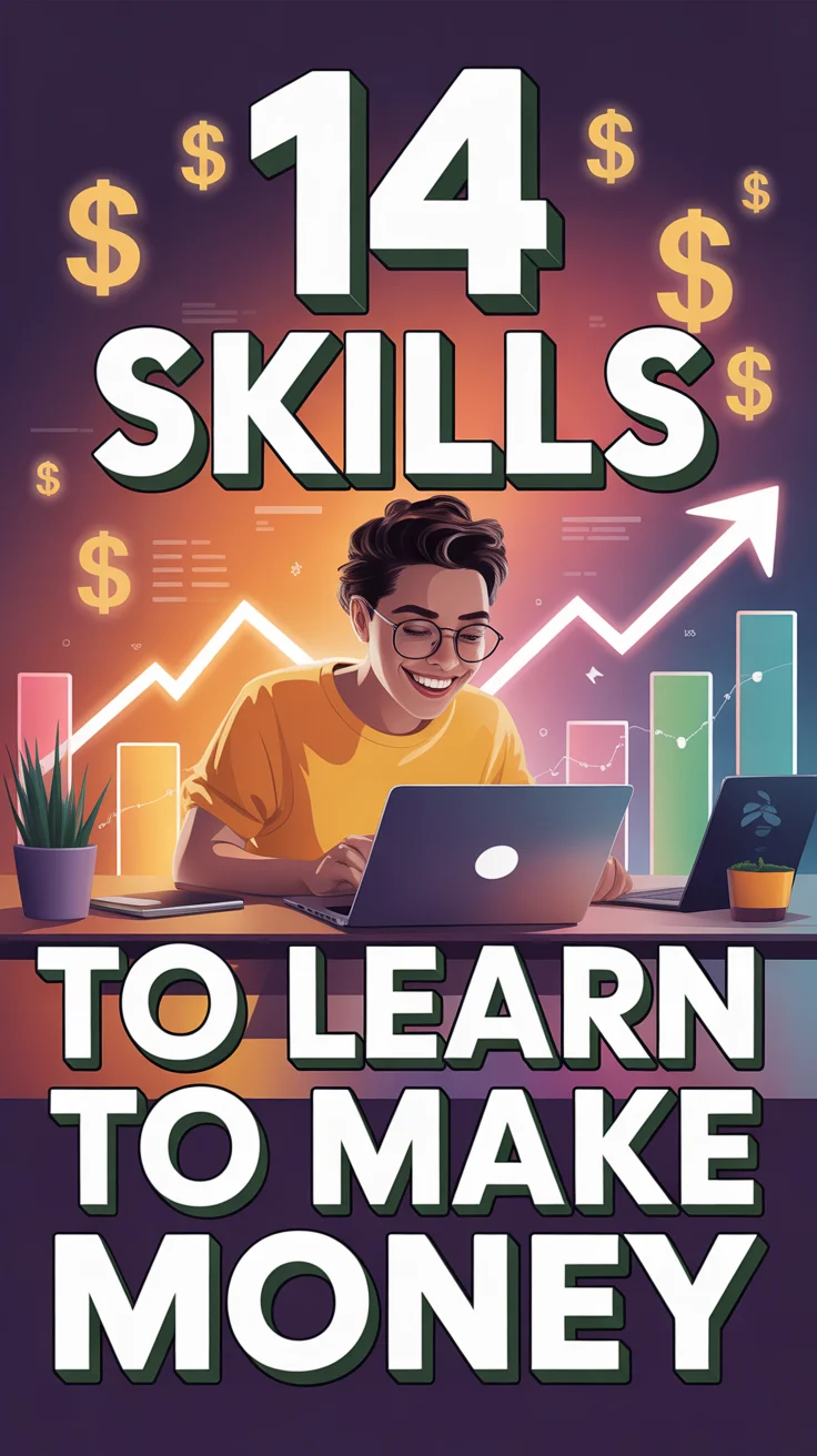 💰 14 Skills To Learn To Make Money