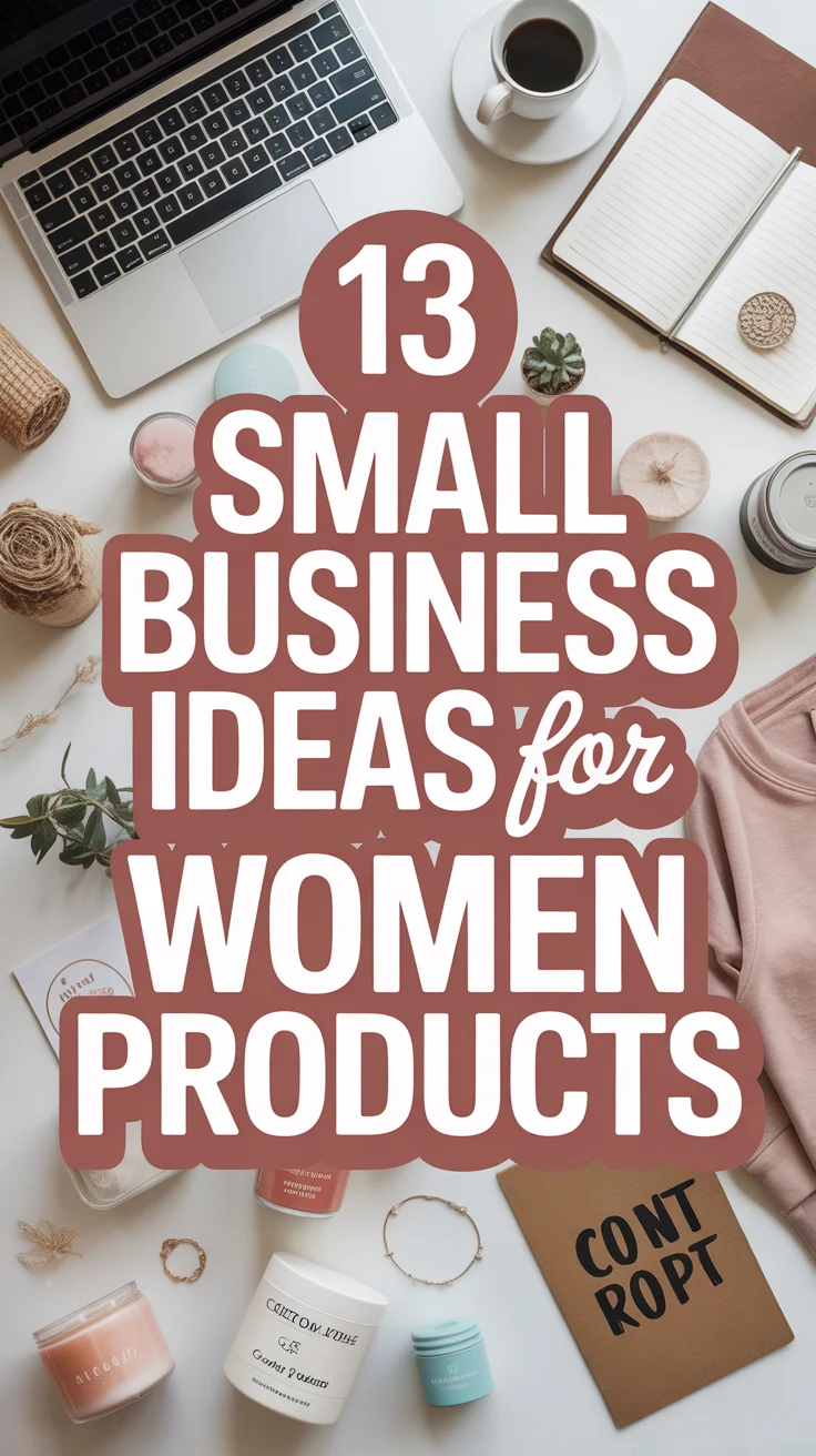 ✨ 13 Small Business Ideas For Women Products