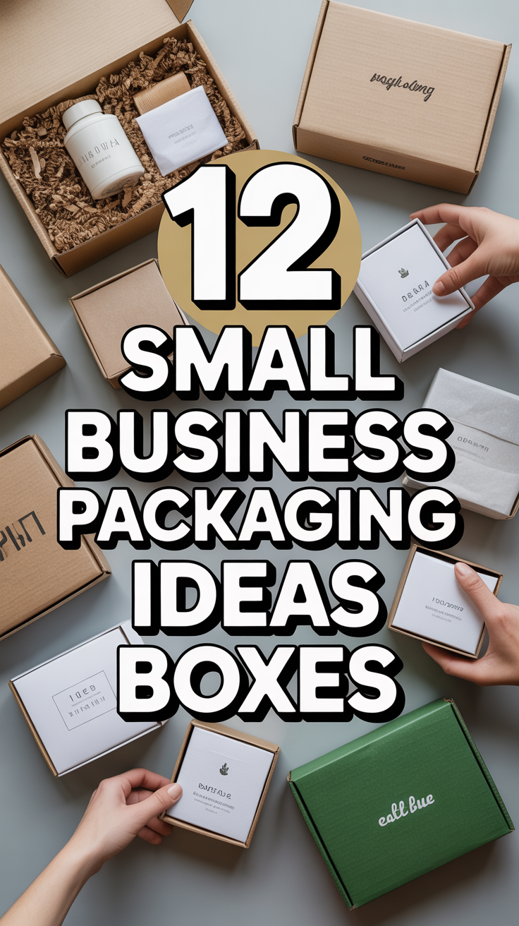 📦 12 Small Business Packaging Ideas Boxes