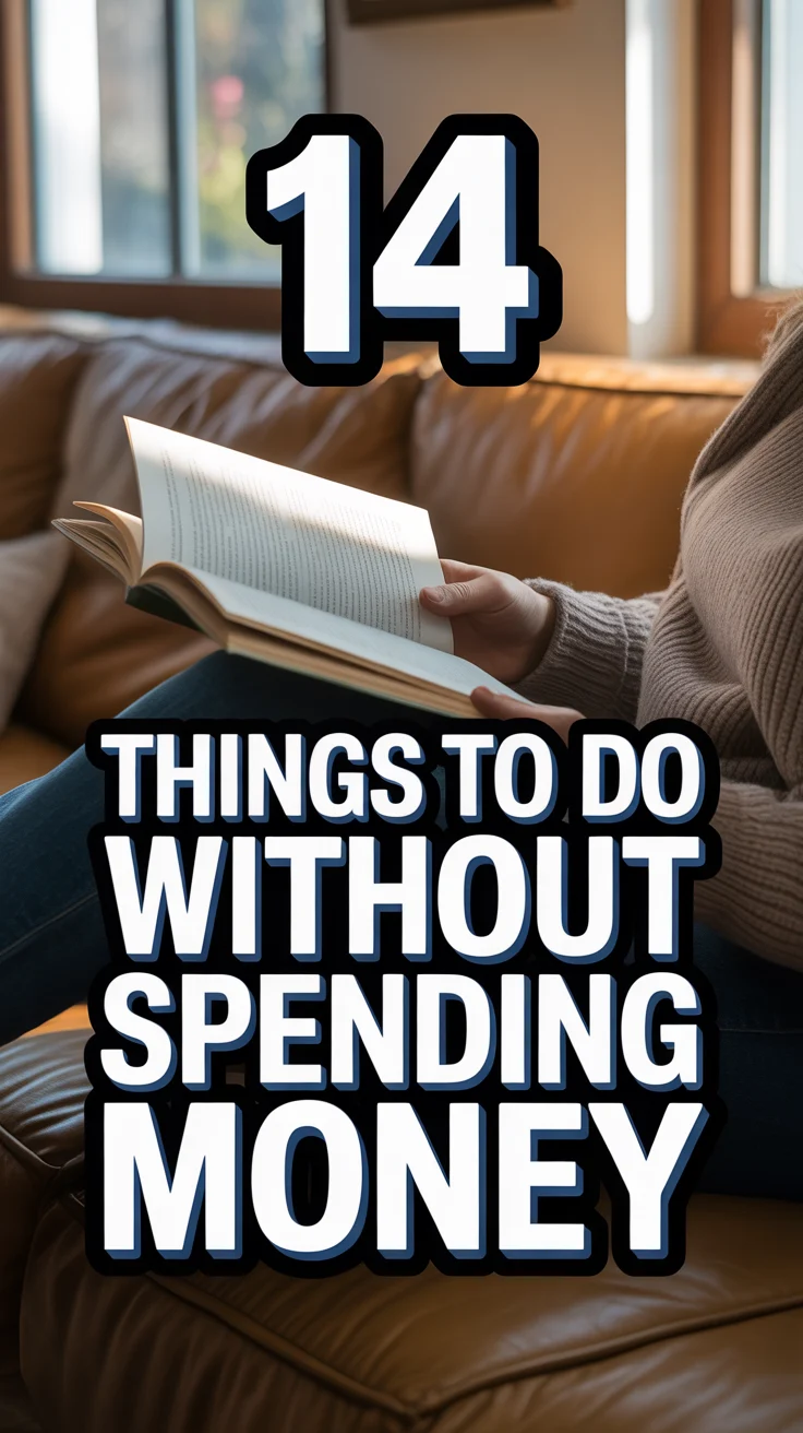 ✨ 14 Things To Do Without Spending Money