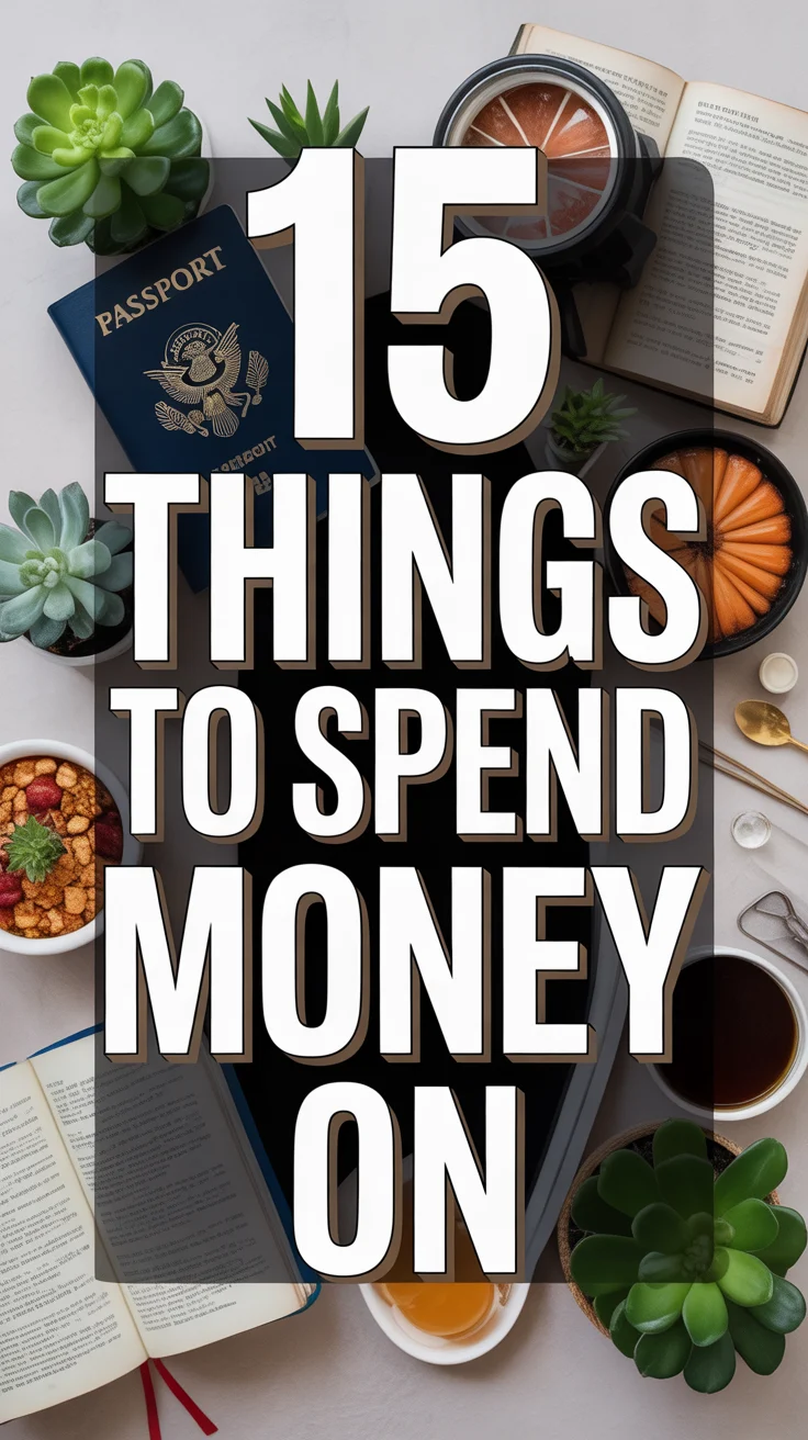 💰 15 Things To Spend Money On