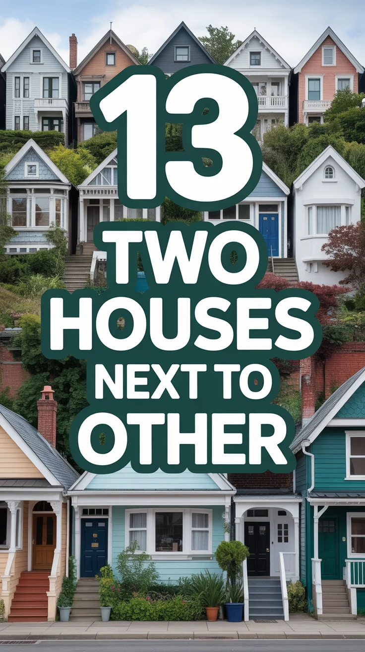 🏘️ 13 Two Houses Next To Each Other