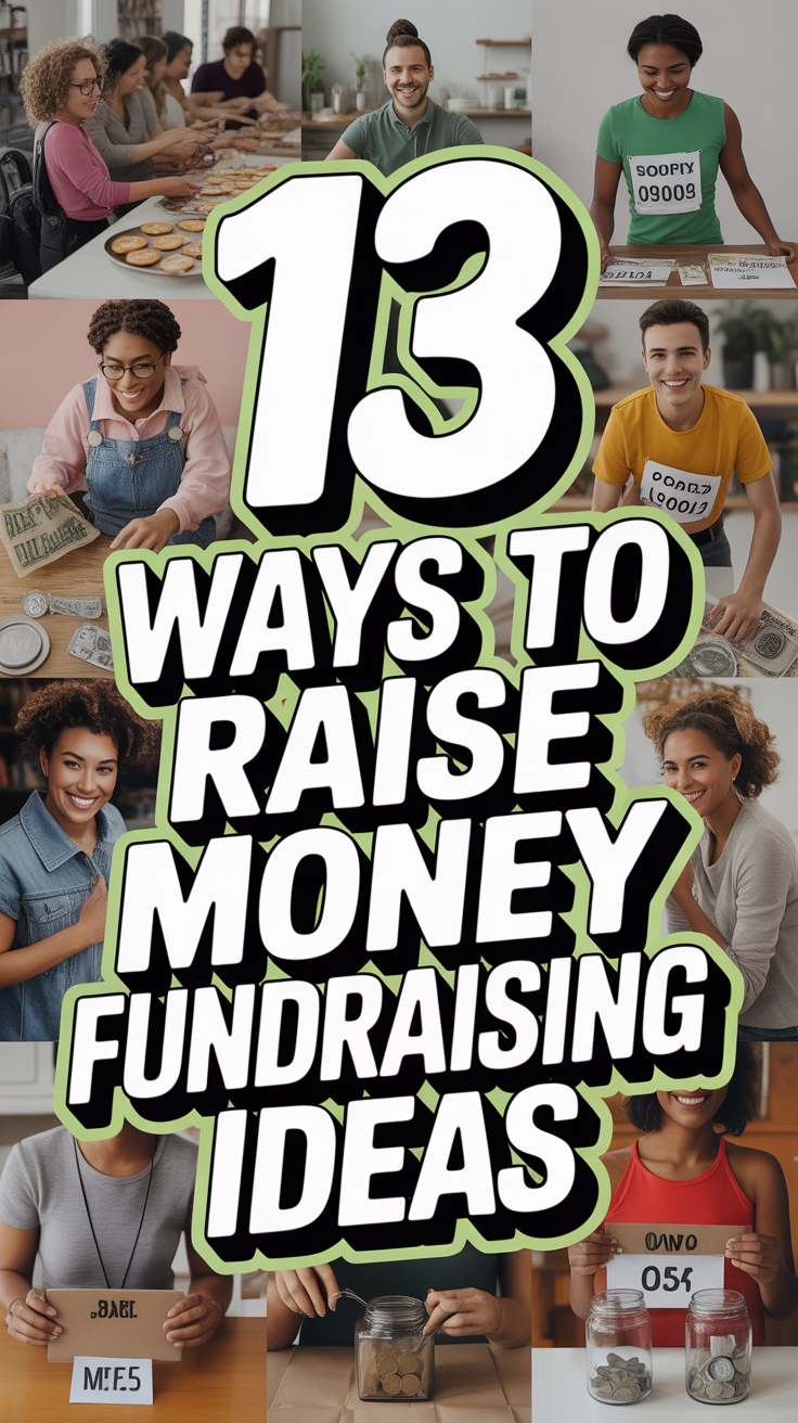 💰 13 Ways To Raise Money Fundraising Ideas