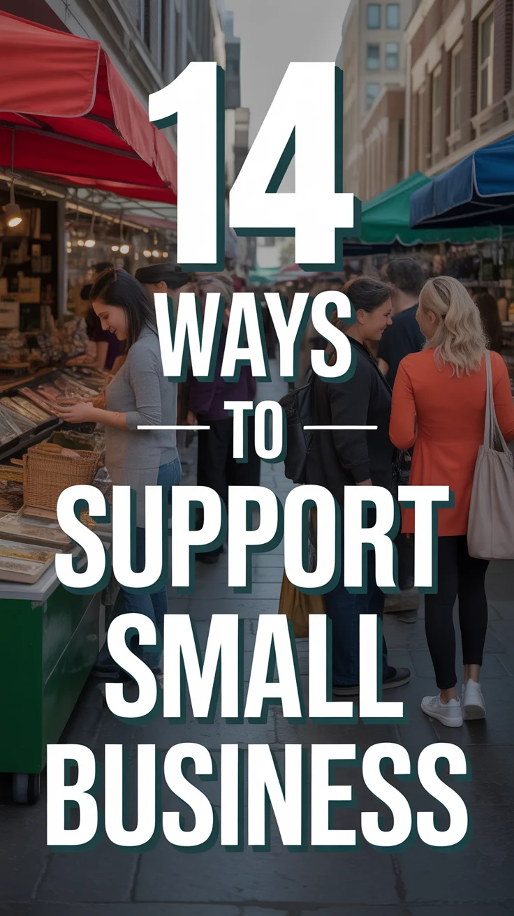 ❤️ 14 Ways To Support Small Business