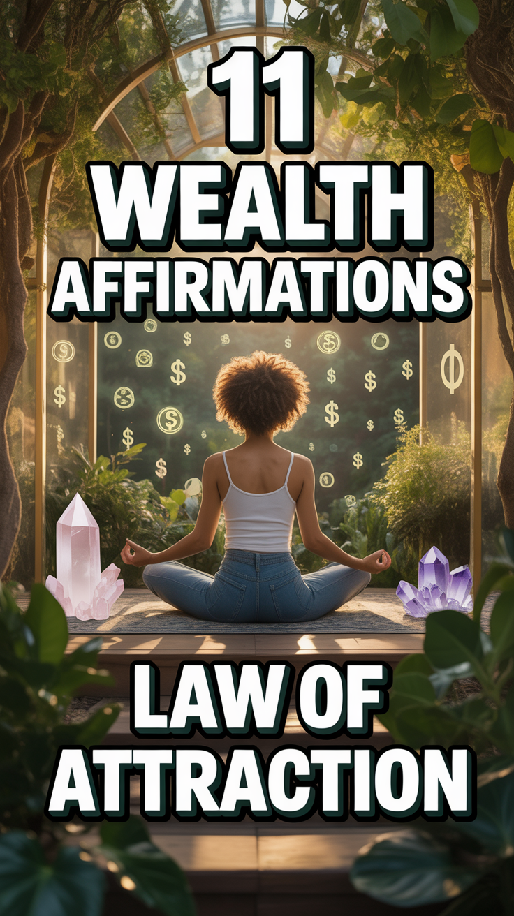 💰 11 Wealth Affirmations Law Of Attraction