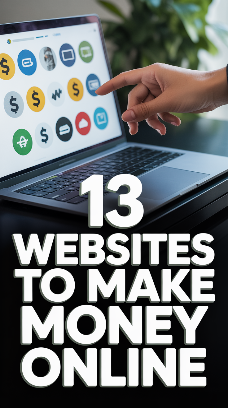 🤑 13 Websites To Make Money Online