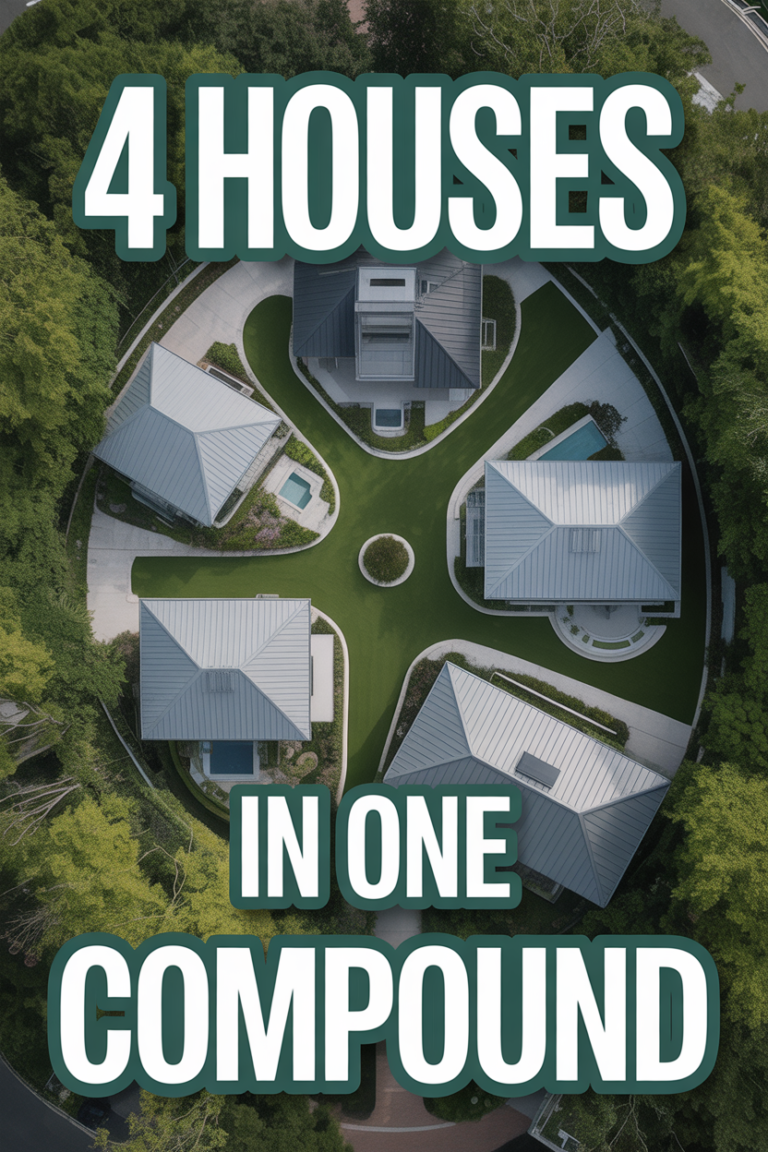 🏡 4 Houses In One Compound