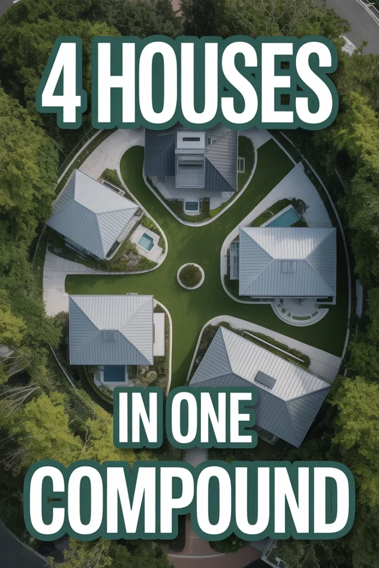 🏡 4 Houses In One Compound