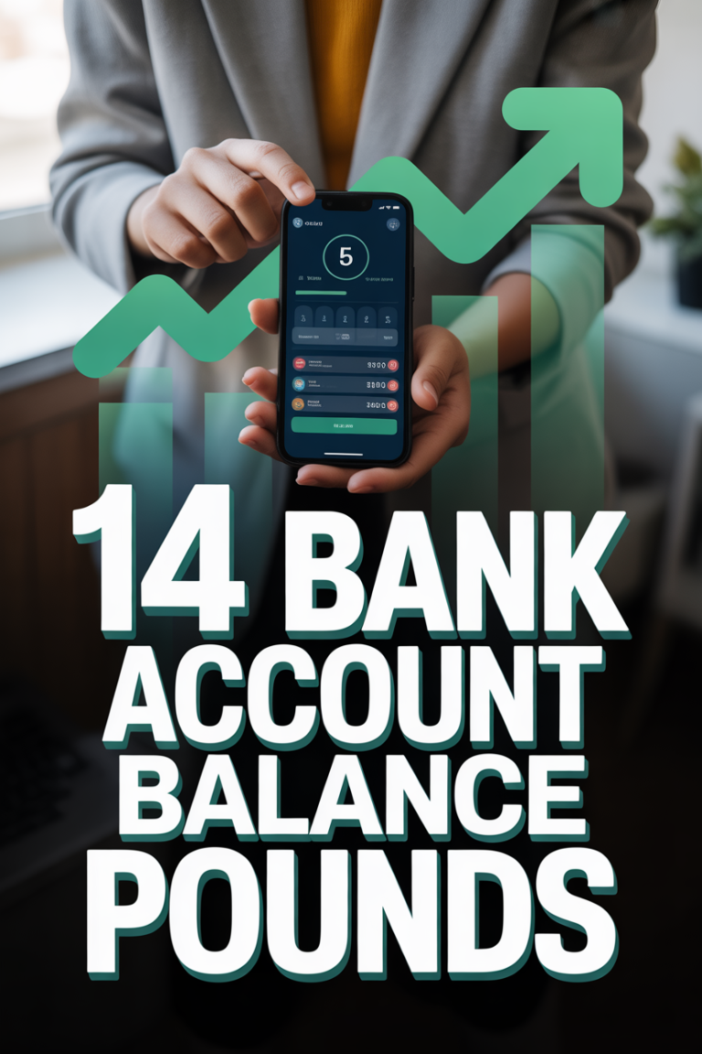 💸 14 Bank Account Balance Pounds