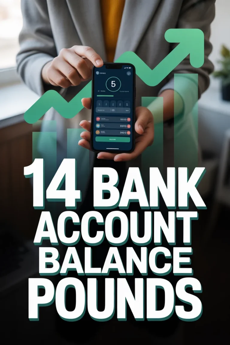 💸 14 Bank Account Balance Pounds