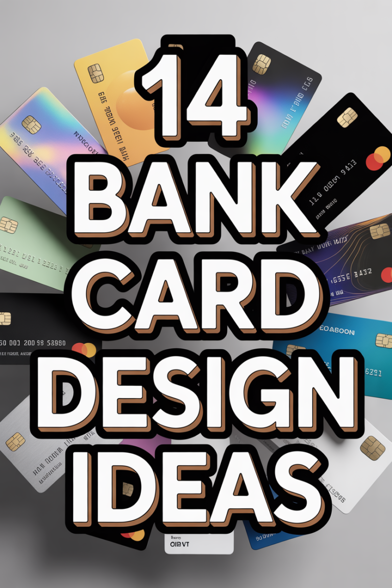 💳 14 Bank Card Design Ideas