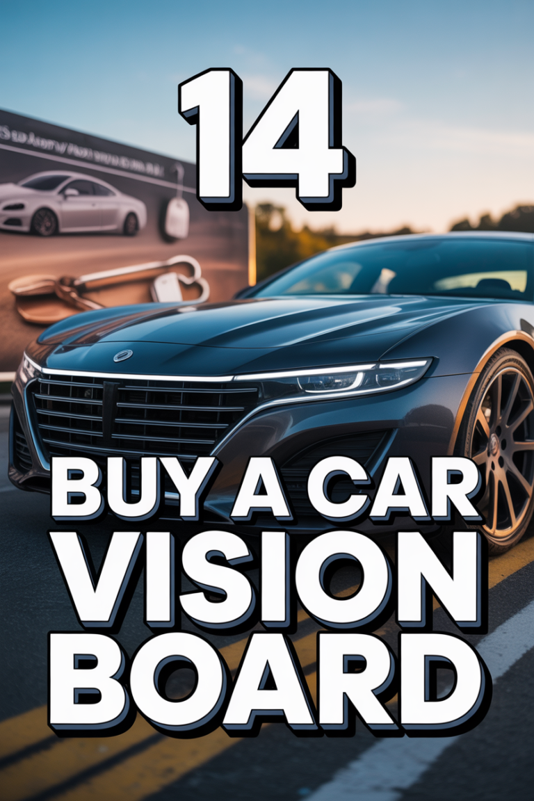 🚗 14 Buy A Car Vision Board