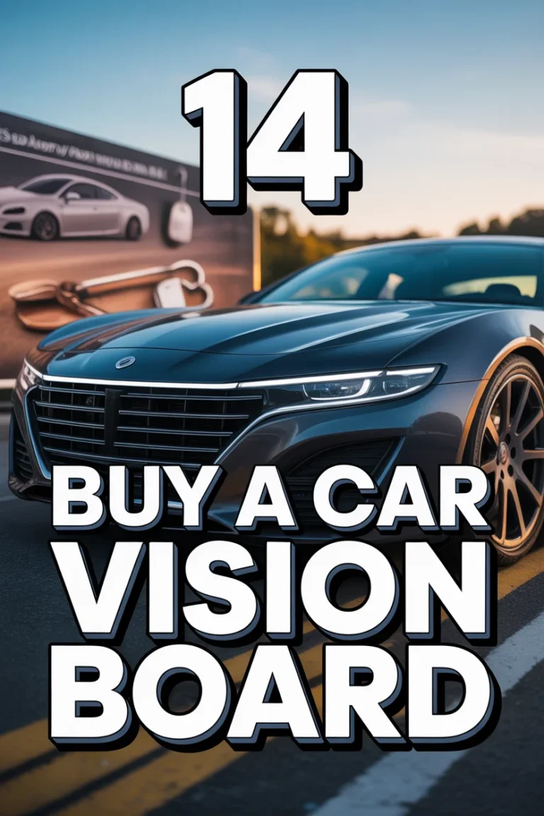 🚗 14 Buy A Car Vision Board