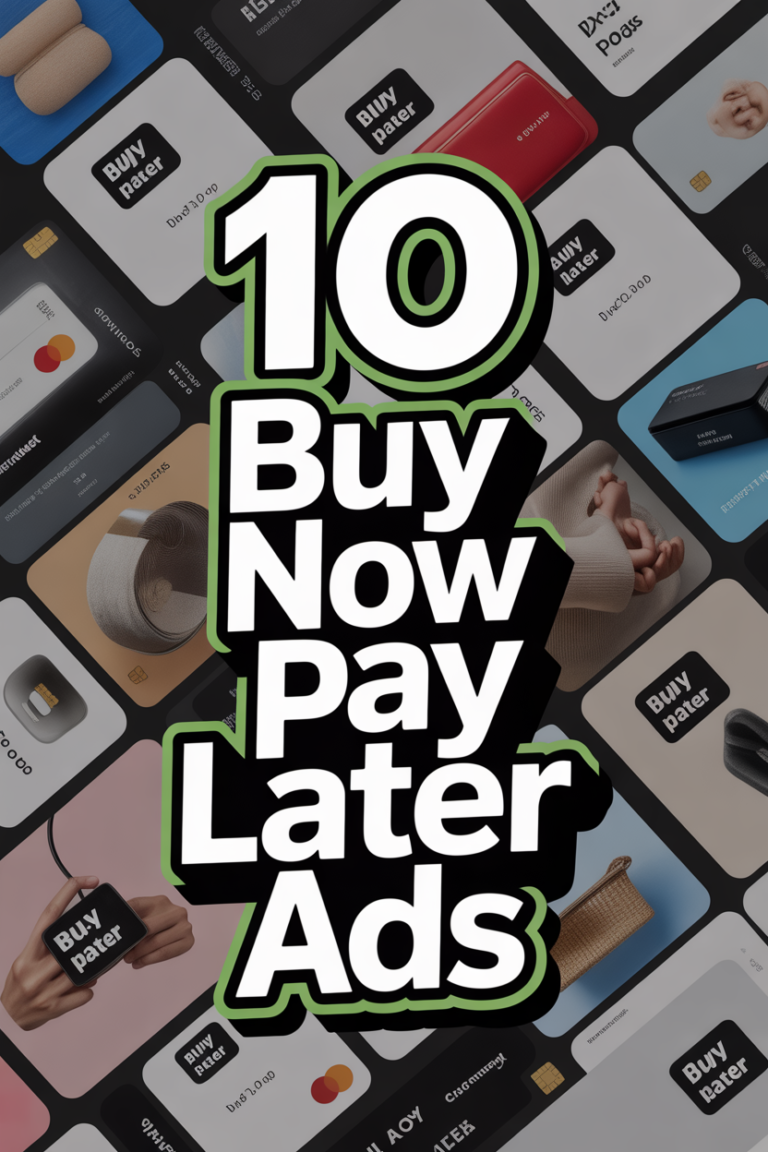 💸 10 Buy Now Pay Later Ads