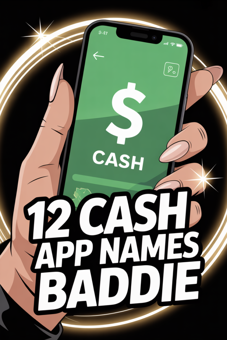💅 12 Cash App Names Baddie