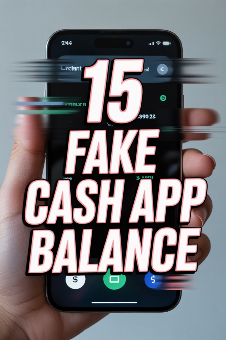 🤔 15 Fake Cash App Balance