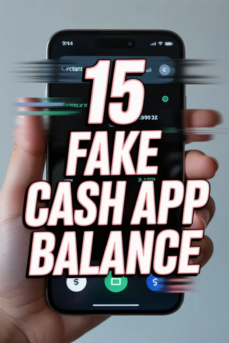 🤔 15 Fake Cash App Balance