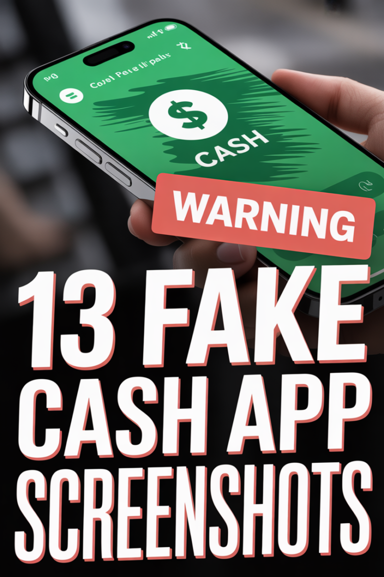 😈 13 Fake Cash App Screenshots