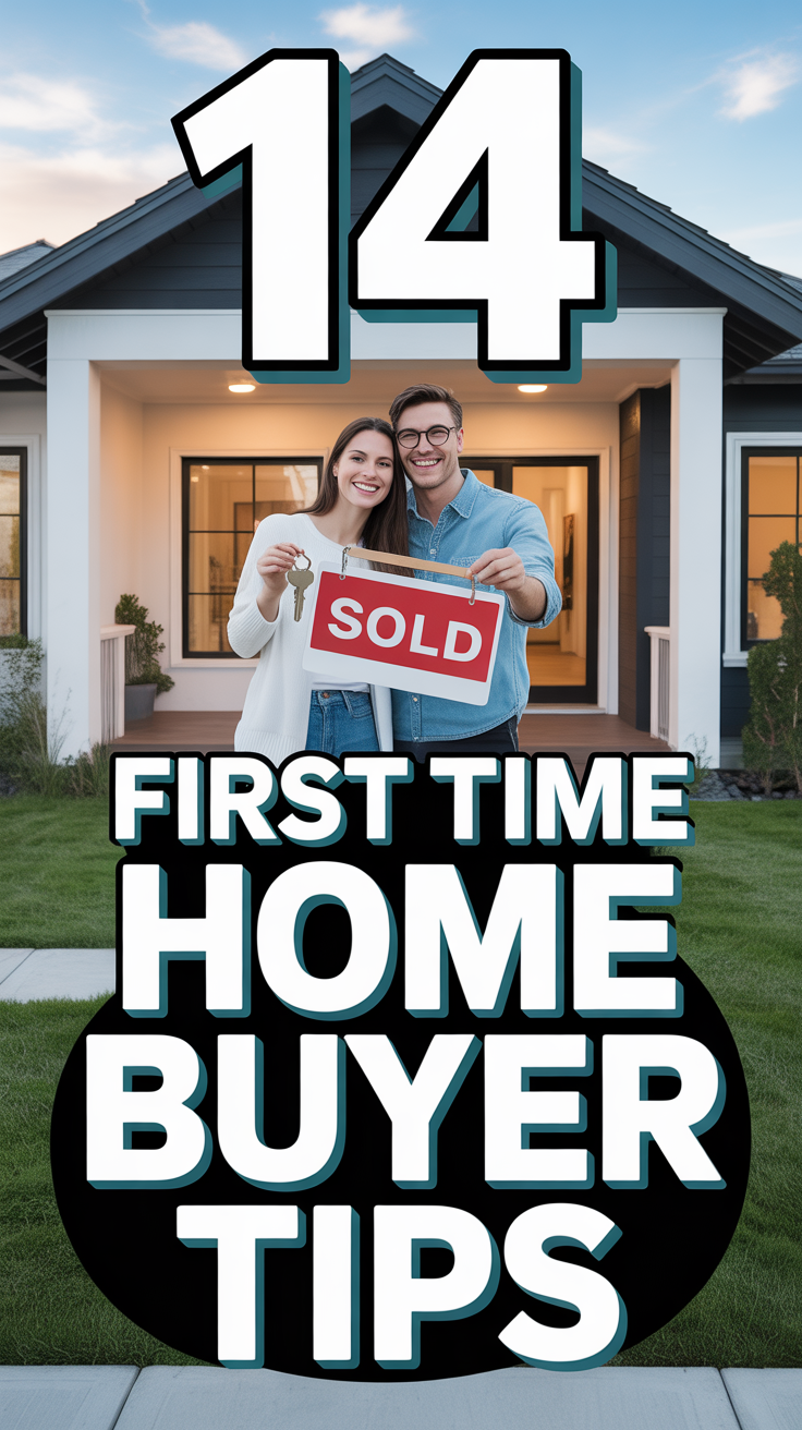 🏡 14 First Time Home Buyer Tips