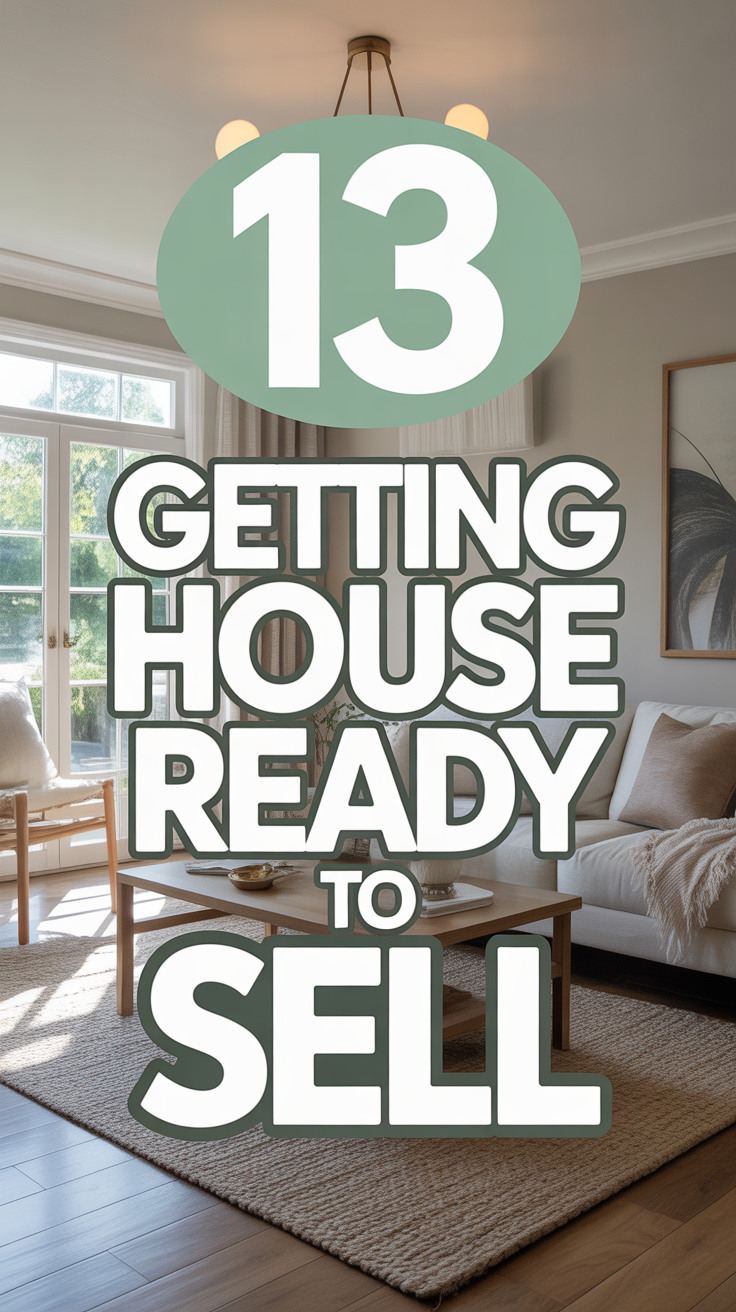 🏠 13 Getting House Ready To Sell