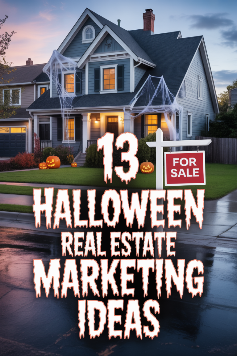 🎃 13 Halloween Real Estate Marketing Ideas