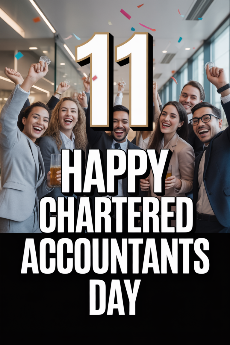 📊 11 Happy Chartered Accountants Day