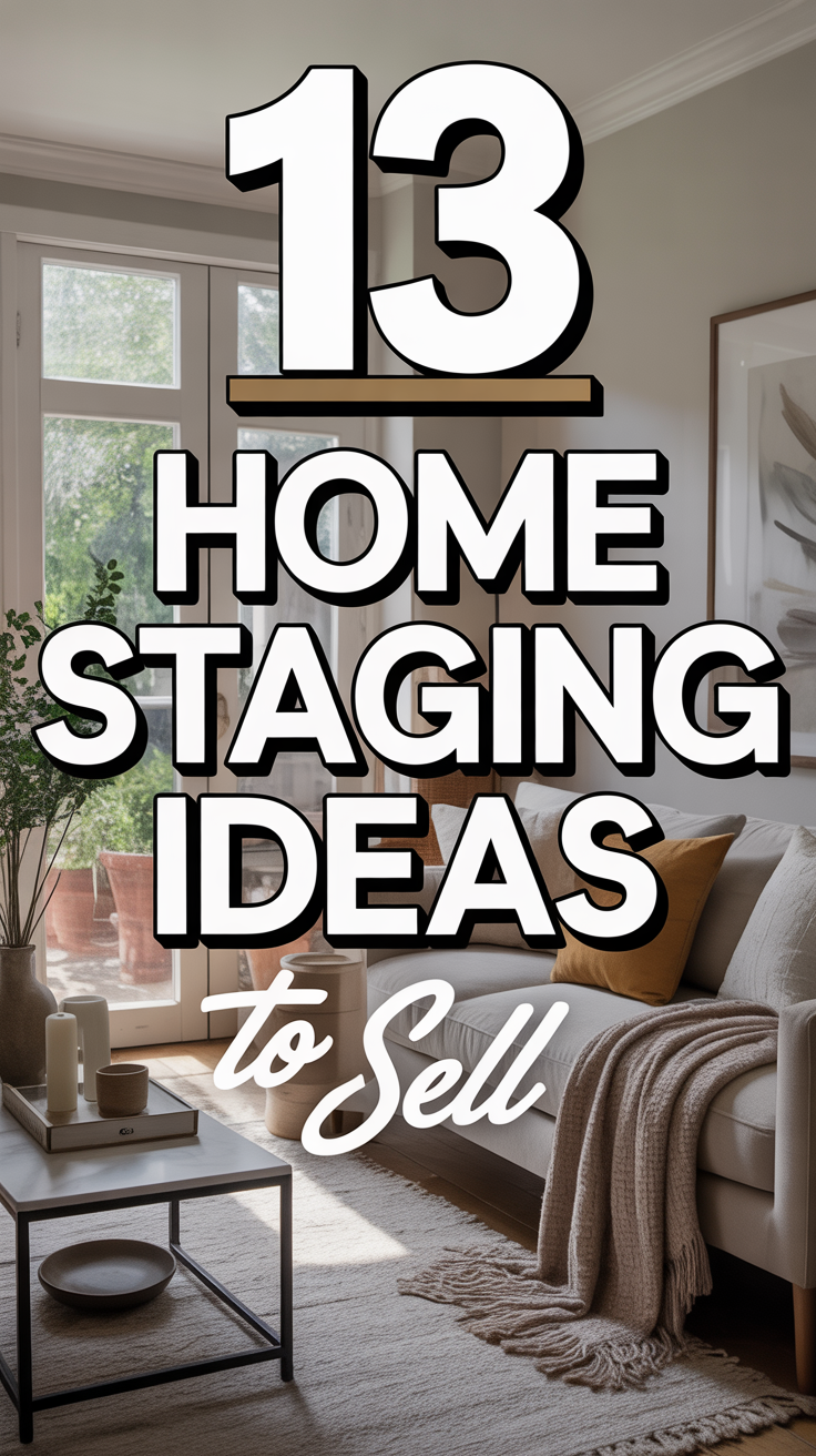 🏡 13 Home Staging Ideas To Sell