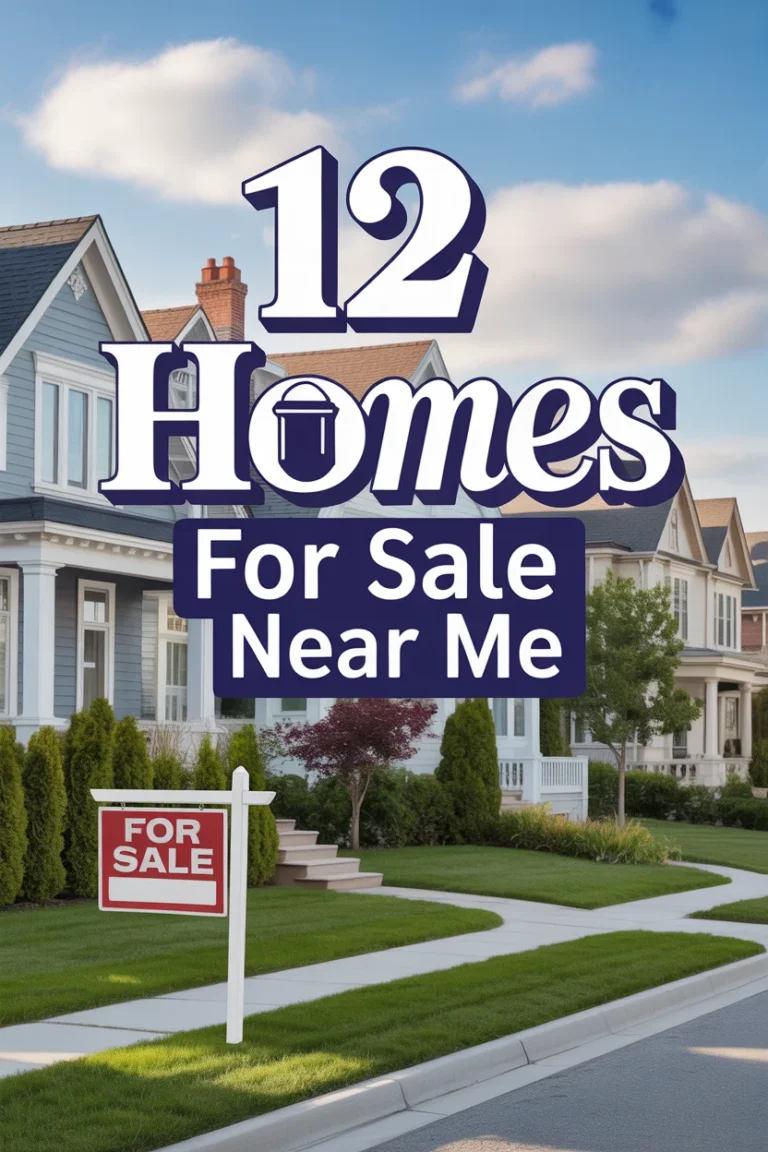 🏡 12 Homes For Sale Near Me