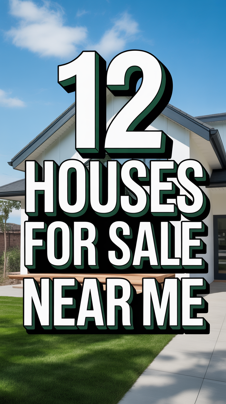 🏡 12 Houses For Sale Near Me