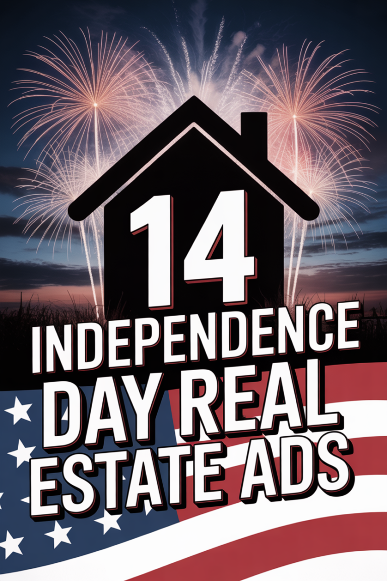 🎆 14 Independence Day Real Estate Ads